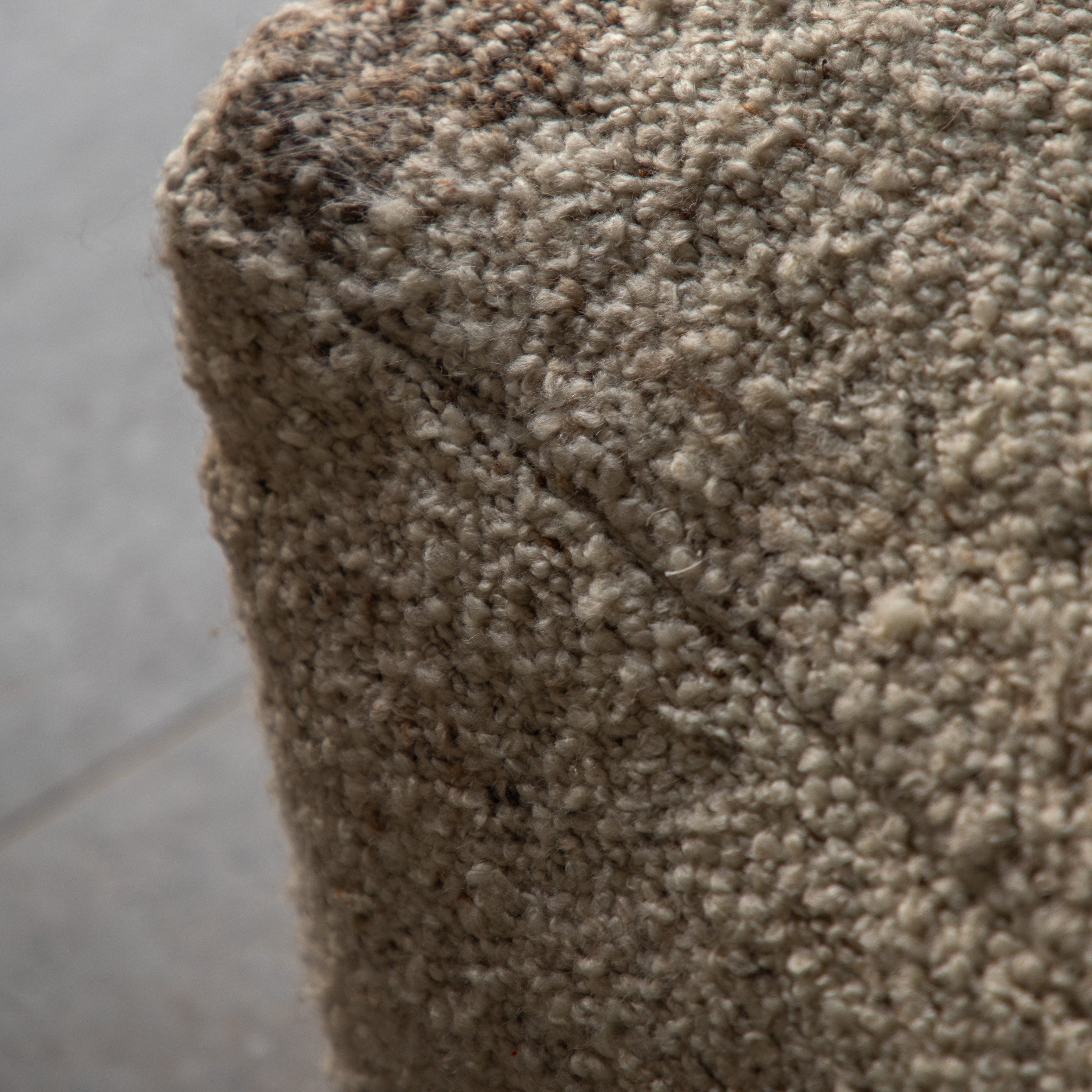 Herning Tonal Natural Pouffe